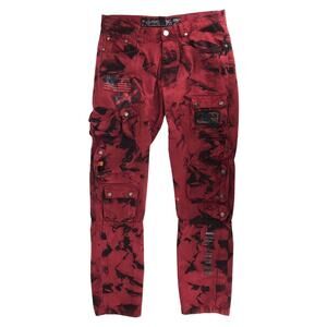 Heritage America red and black jeans